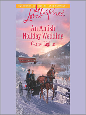 cover image of An Amish Holiday Wedding